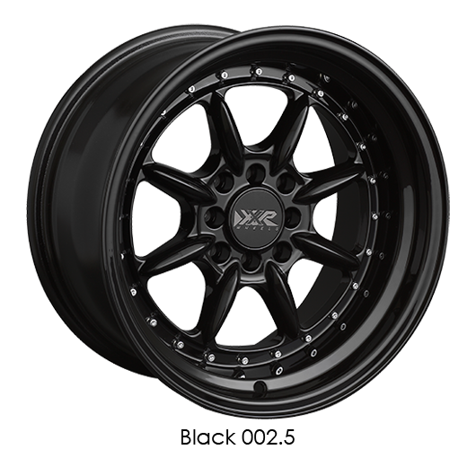 XXR 002.5 16x8 4x100/4x114.3 +0 Black Wheel/Rim 25684620