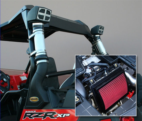 Airaid Powersport 11-14 Polaris RZR 900cc Air Intake Kit (w/ Snorkels) 883-300