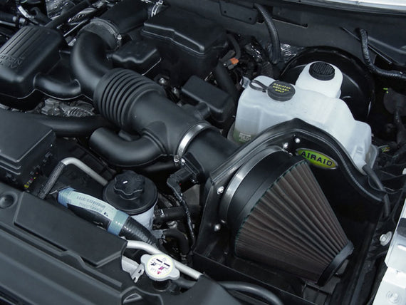 Airaid 08-10 Ford F-250/350 5.4L V8/6.8L V10 CAD Intake System w/o Tube (Dry / Black Media) 402-226