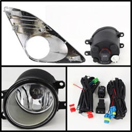 Spyder Toyota Camry 12-14 OEM Fog Lights w/Switch (with chrome cover)- Clear FL-TCAM2012-CH 5064769