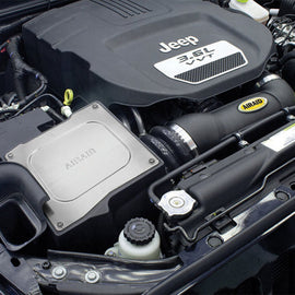 Airaid 12-14 Jeep Wrangler JK 3.6L Pentastar MXP Intake System w/ Tube (Dry / Black Media) 312-132