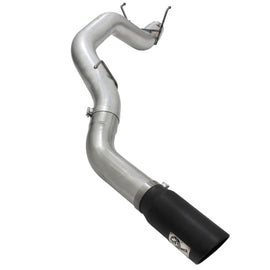 aFe MACHForce XP 5in DPF-Back SS Exhaust Dodge RAM 13-14 6.7L (td) Mega Cab w/ Black Tip 49-42039-B
