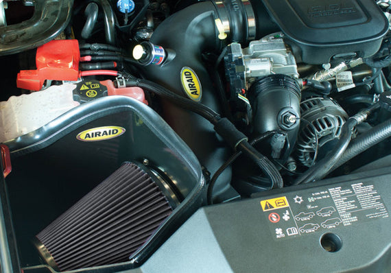 Airaid 13-14 Chevrolet/GMC Duramax 6.6L MXP Intake System w/ Tube (Dry / Black Media) 202-295