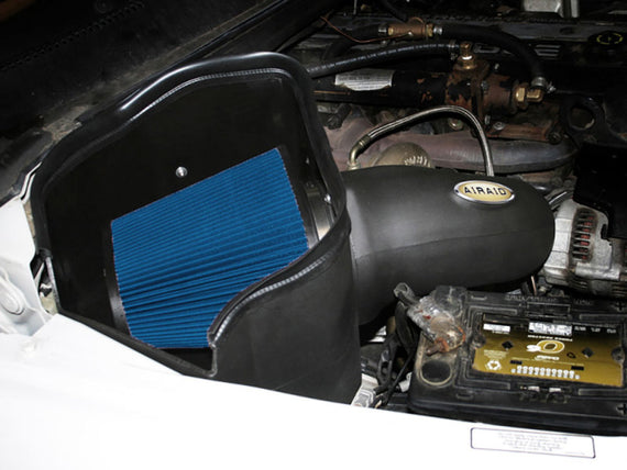 Airaid 94-02 Dodge Ram 5.9L Cummins MXP Intake System w/ Tube (Dry / Blue Media) 303-269