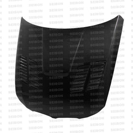 Seibon 09-11 BMW 3 Series 4dr (Exc M3) GTR-Style Carbon Fiber Hood HD0910BMWE90-GTR