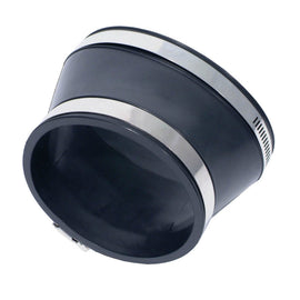 Spectre Oval to Round Coupler 4in. (PVC) - Black 9791