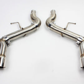 Mishimoto 2016+ Chevrolet Camaro Quad-Tip Race Axle-Back Exhaust w/ Polished Tips MMEXH-CAM8-16AQTRP