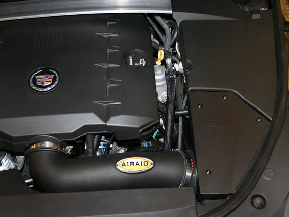 Airaid 08-11 Cadillac CTS 3.0L CAD Intake System w/ Tube (Dry / Black Media) 252-255