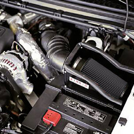 Airaid 99-03 Ford Power Stroke 7.3L DSL CAD Intake System w/o Tube (Dry / Black Media) 402-122