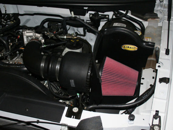 Airaid 07-08 Ford F-150 4.6L CAD Intake System w/ Tube (Oiled / Red Media) 400-217