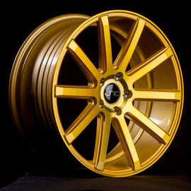 JNC 024 Transparent Gold 18x8.5 5x114.3 +35 Wheel/Rim 1656563892249