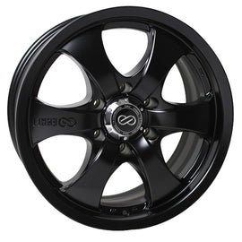 Enkei M6 Universal Truck&SUV 18x8.5 20mm Offset 6x114.3 Bolt Pattern 66.1mm Bore Black Wheel 482-885-6820BK