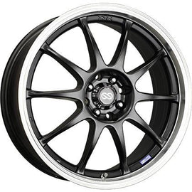 Enkei J10 15X6.5 38 4X100/108 BLK Wheel PERFORMANCE WHEEL / RIM 409-565-11BK