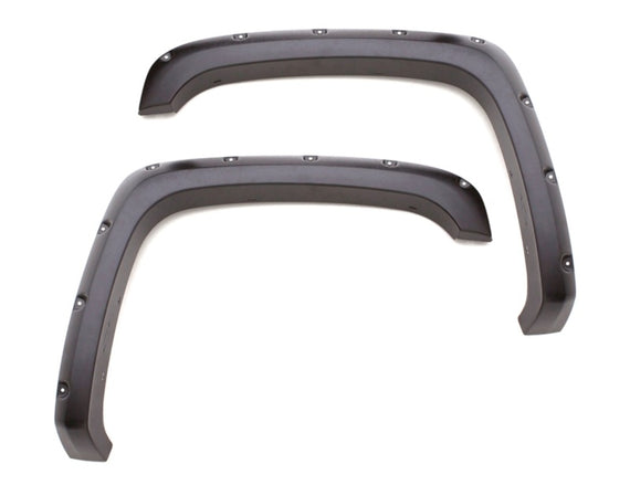 Lund 16-17 GMC Sierra 1500 RX-Rivet Style Textured Elite Series Fender Flares - Black (4 Pc.) RX121T
