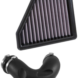 Airaid 2010-2015 Chevy Camaro SS V8-6.2L F/I Airaid Jr Intake Kit - Oiled / Red Media 251-714