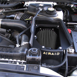 Airaid 03-07 Ford Power Stroke 6.0L Diesel MXP Intake System w/ Tube (Dry / Black Media) 402-131-1