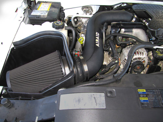Airaid 04-05 GM 2500/3500 Pickup / 6.6L DSL MXP Intake System w/ Tube (Dry / Black Media) 202-229
