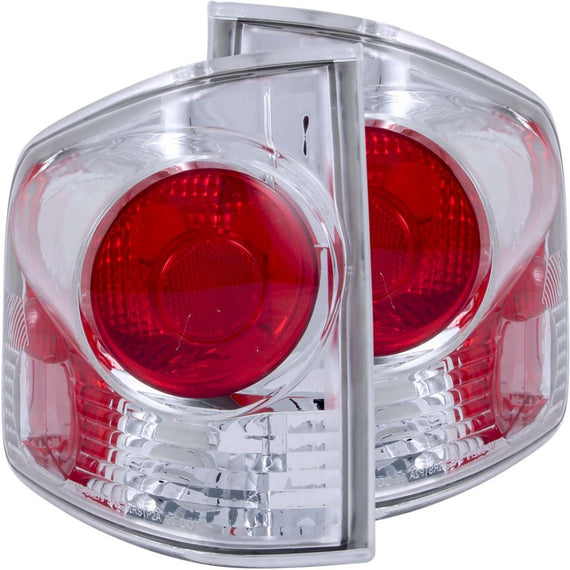 ANZO for 1995-2005 Chevrolet S-10 Taillights Chrome 3D Style - anz211032 211032
