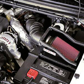 Airaid 99-03 Ford Power Stroke 7.3L DSL CAD Intake System w/o Tube (Oiled / Red Media) 400-122