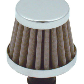 Spectre Breather Filter 10mm Flange / 2in. OD / 1-3/4in. Height - Stainless Steel 3995