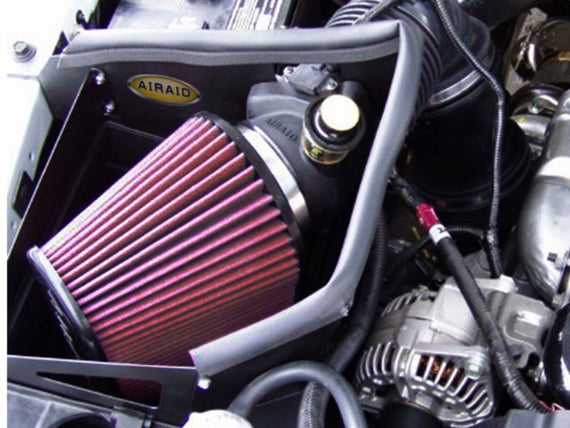 Airaid 04-07 Dodge Cummins 5.9L DSL 600 Series CAD Intake System w/o Tube (Oiled / Red Media) 300-155
