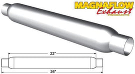 MAGNAFLOW GLASSPACK MUFFLER 18134 18134