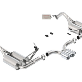 BORLA Cat-Back System FOR 987 CAYMAN/BOXSTER '09-'12 12663