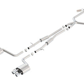BORLA Cat-Back System FOR RC F '15-'18 5.0L V8 AT RWD 2D 12671