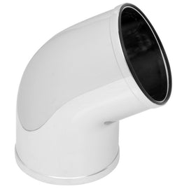 Spectre Universal Intake Elbow Tube (ABS) 3in. OD / 60 Degree - Chrome 86681