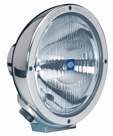 Hella Rallye 4000 Series Chrome Euro Beam 12V Halogen Lamp with Position Lamp H12560041