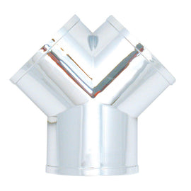 Spectre Intake Tube (Y-Pipe) 3in. OD - Chrome 8778