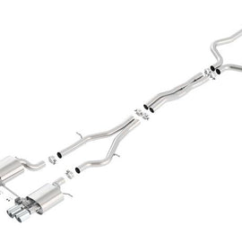 BORLA Cat-Back System FOR ATS-V '16-'18 3.6L TT V6 AT RW 140692