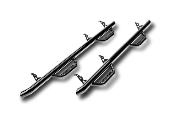 N-Fab Nerf Step 99-06 Chevy-GMC 1500/2500 Regular Cab 8ft Bed - Gloss Black - Bed Access - 3in C9984RC-4