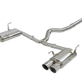 aFe Takeda 3in SS Exhaust Cat-Back 15-16 Subaru WRX/STI 2.0L/2.5L Polished Tips 49-36801-P