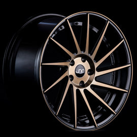 JNC 051 Matte Black Machined Bronze Face 19x8.5 5x114.3 +30 Wheel/Rim 28102048055373