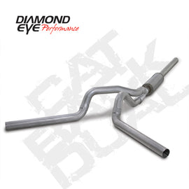 Diamond Eye KIT 4in Catback DUAL AL: 2004.5-2007.5 DODGE CUMMINS 600 K4236A