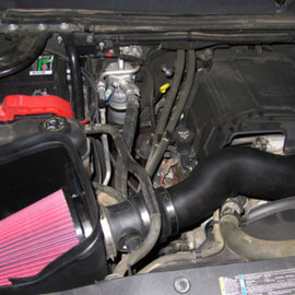Airaid 07-08 Chevy/GMC Silverado/Sierra 2500/3500 6.0L MXP Intake System w/ Tube (Dry / Red Media) 201-268