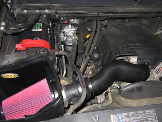 Airaid 07-08 Chevy/GMC Silverado/Sierra 2500/3500 6.0L MXP Intake System w/ Tube (Dry / Red Media) 201-268