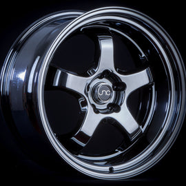 JNC 017 Full Black Chrome 18x9.5 5x100/5x114.3 +25 Wheel/Rim 576362741785