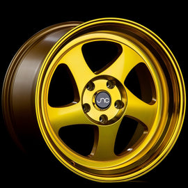 JNC 034 Transparent Gold 17X8 5X100 +30 Wheel/Rim 30692117446733