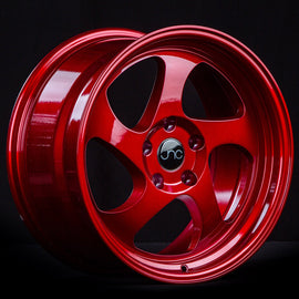 JNC 034 Candy Red 17x9 5x100 +25 Wheel/Rim 12361761325133