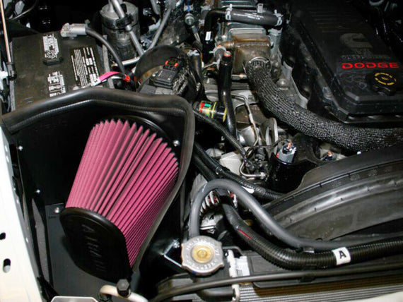 Airaid 07-09 Dodge Ram Cummins DSL 6.7L CAD Intake System w/ Tube (Dry / Red Media) 301-209