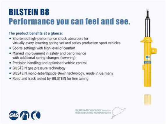Bilstein B8 Performance Plus 09-13 Mazda 6 Shock Absorber - Front Right 22-232137