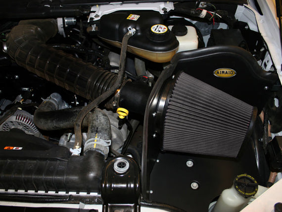 Airaid 05-07 Ford F-250/350 6.8L V-10 CAD Intake System w/o Tube (Dry / Black Media) 402-203