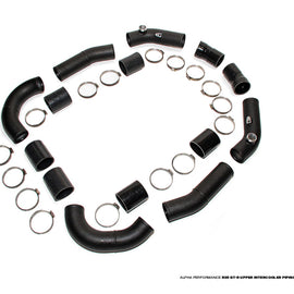 AMS Performance 2009+ GT-R R35 Alpha Upper I/C Pipe (Use w/Alpha I/C/TiAL Flange/Carbon Manifold) ALP.07.09.0006-3