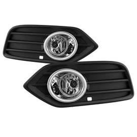 Spyder 2019+ Honda HR-V OEM Style Fog Lights w/OEM Switch & Chrome Trim - Clear (FL-HHRV19-C) 9044267