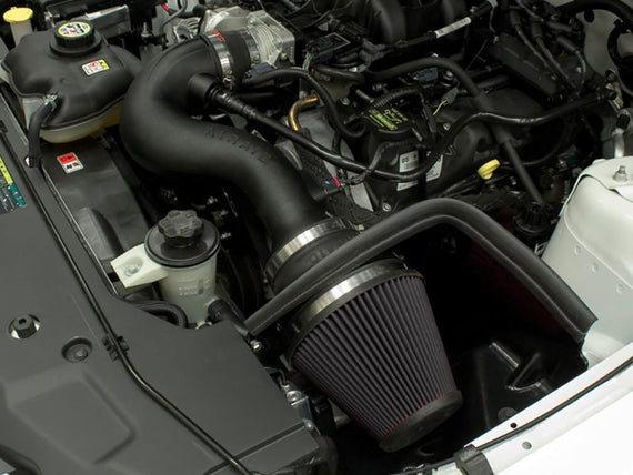 Airaid 2010 Ford Mustang 4.0L MXP Intake System w/ Tube (Dry / Black Media) 452-245