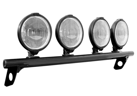 N-Fab Light Bar 2017 Ford Raptor - Tex. Black - Light Tabs F184LB-TX
