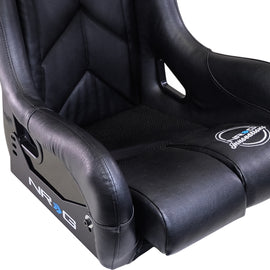 NRG FIA Competition Seat w/Competition Fabric & FIA Homologated Free Water Resistance FRP-RS500-SHIELD