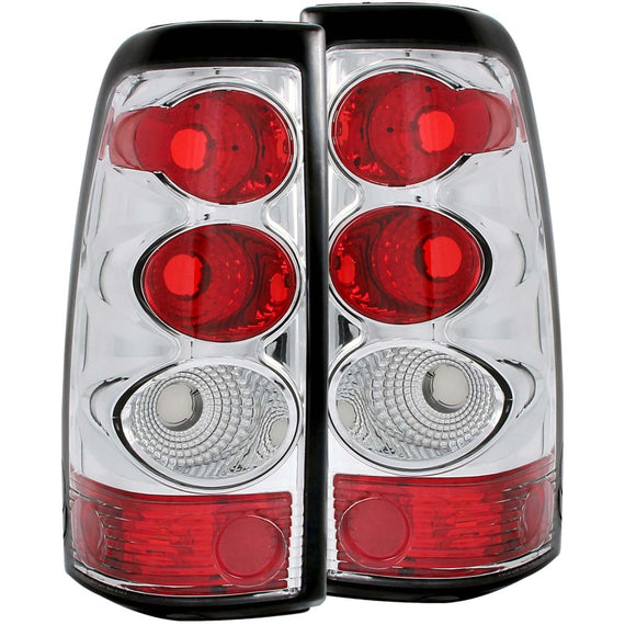 ANZO 2003-2006 Chevrolet Silverado 1500 Taillights Chrome 211020